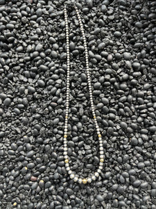 The Wallmen Gold Navajo Pearl Necklace