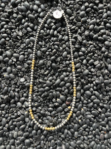 The Waller Gold Navajo Pearl Necklace