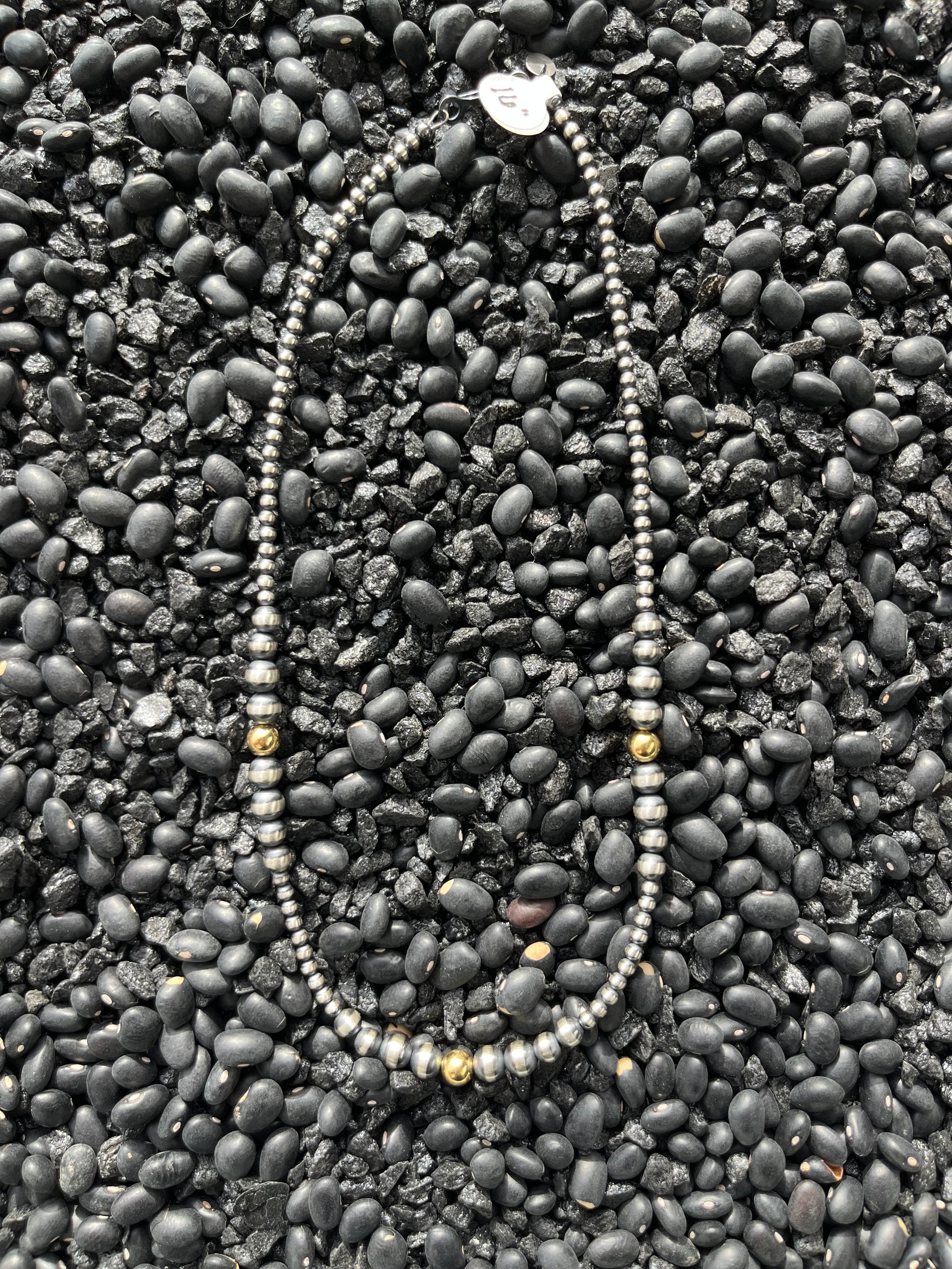 The Wallis Gold Navajo Pearl Necklace