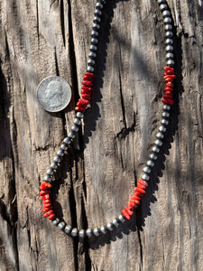 The Red River Navajo Pearl Necklace