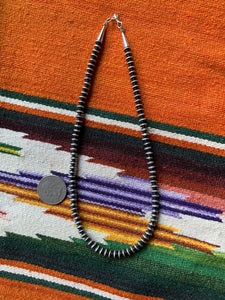 5mm Saucer Navajo Pearl Necklace