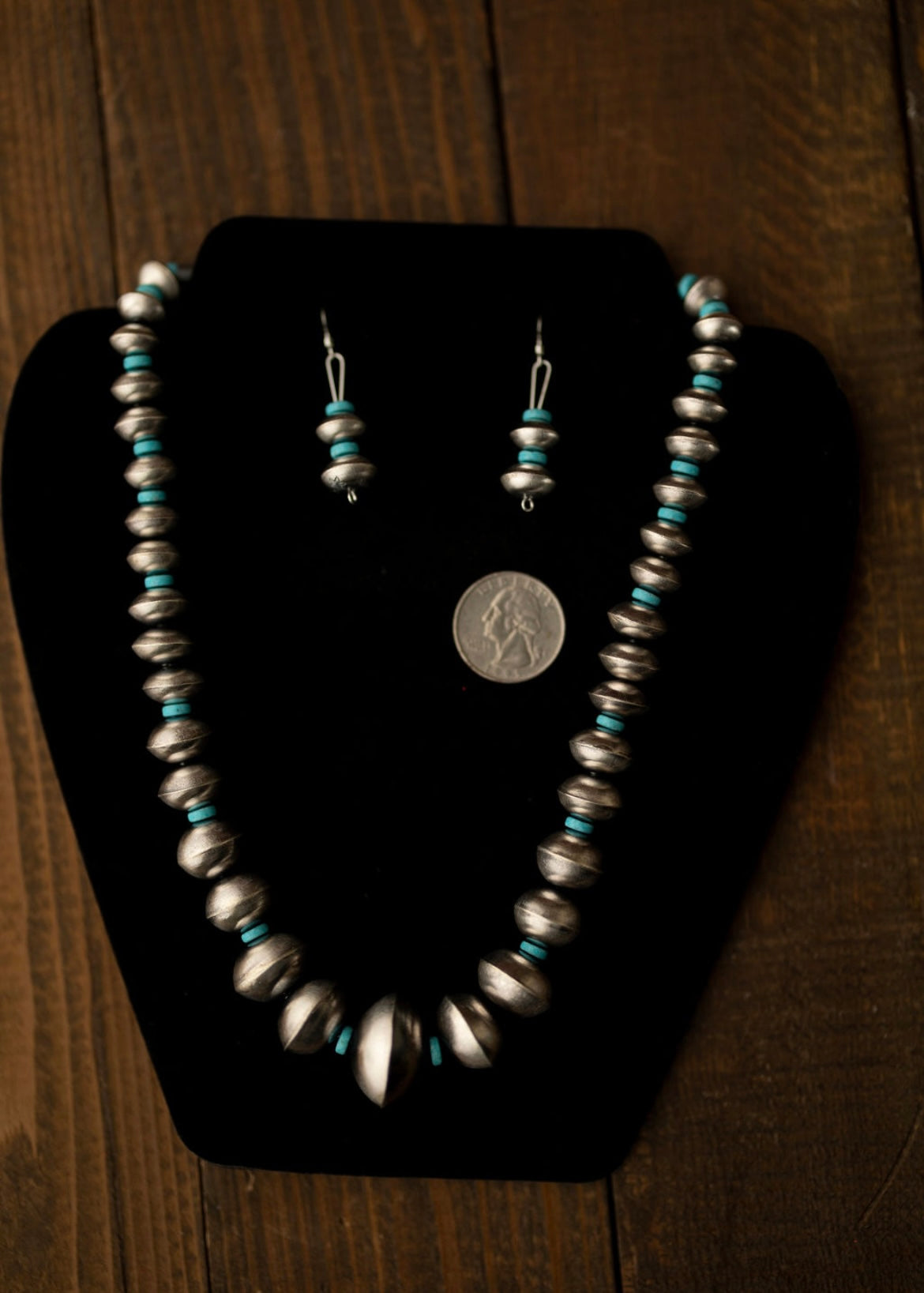 The Santa Fe Navajo Pearl Necklace
