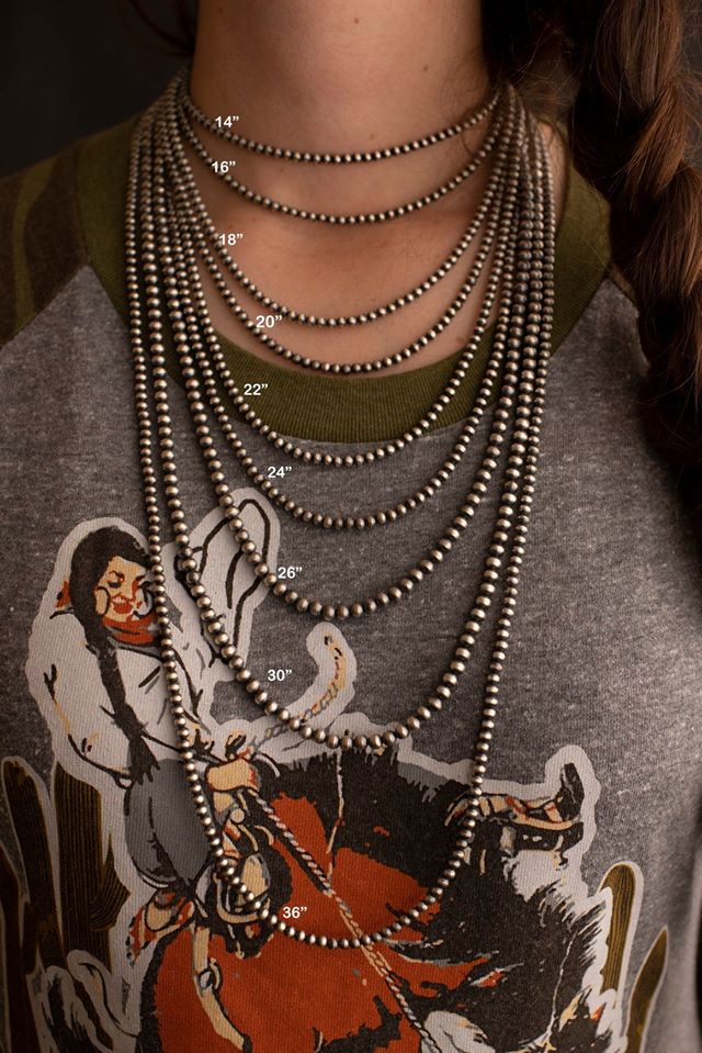 Handmade Navajo Pearl Necklace