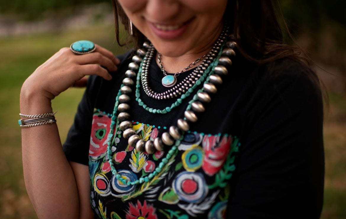 The Mariano Navajo Pearl Necklace
